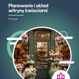 e-book planowanie i układ witryny kwiaciarni